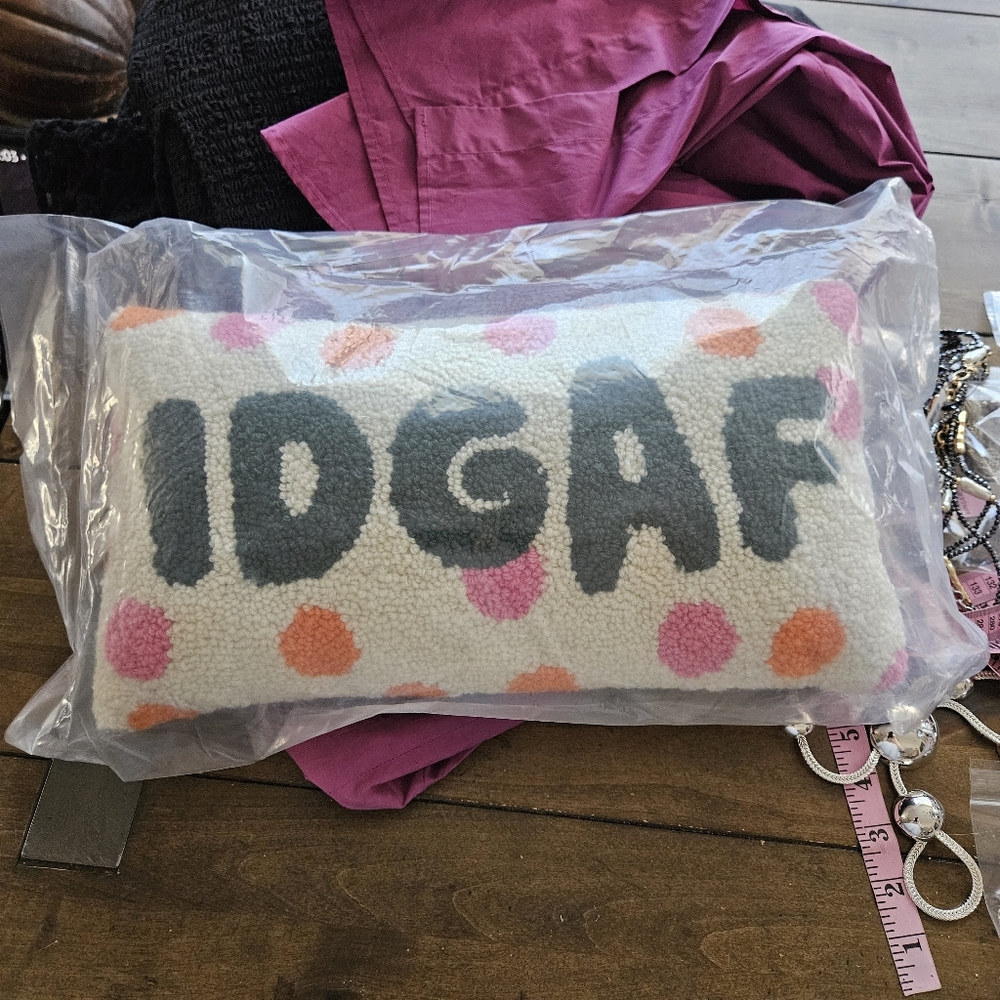 New Furbish Statement Pillow 🙃